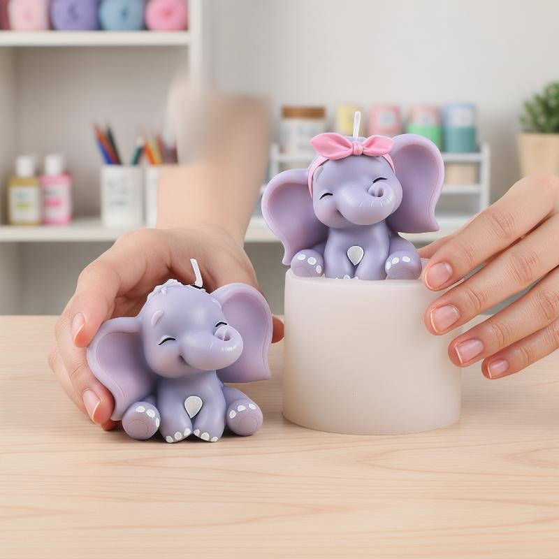Soap Making Silicone Molds - قالب شمع سيليكون ثلاثي الأبعاد على