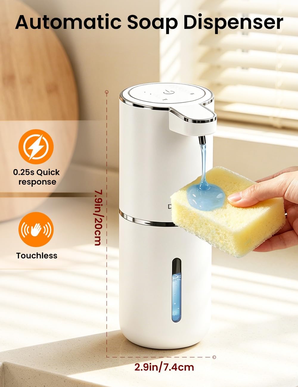Soap Making Machine - سعة 380 مل مع شاشة عرض