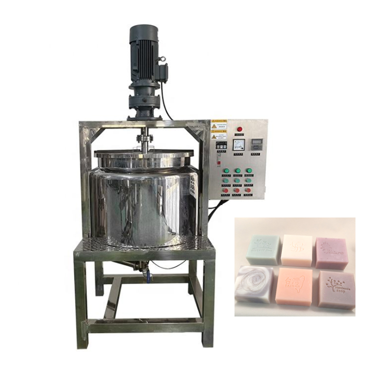 Making Soap And Detergent - خزان خلط سعة 100 لتر للمعدات