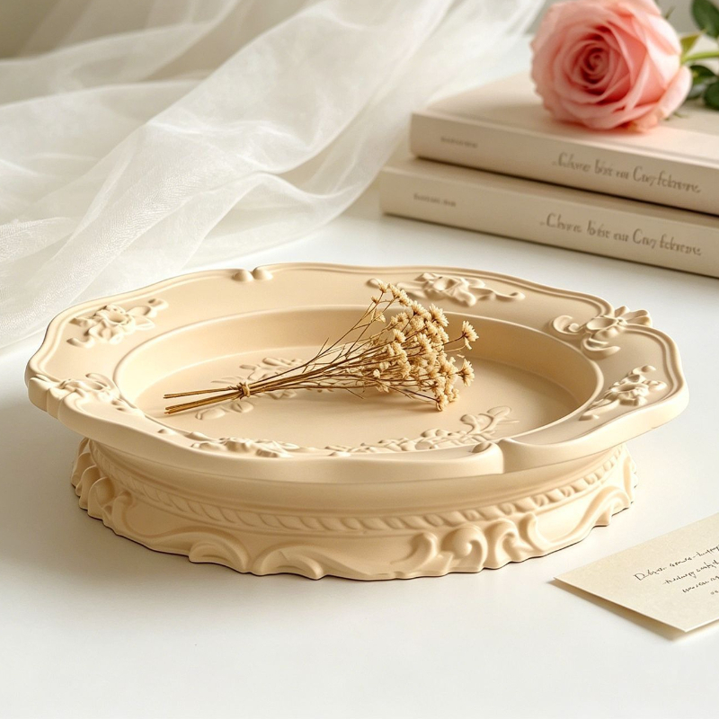 قالب سيليكون أنيق بتصميم باروك - مراجعة Soap Making Silicone Molds وسعره