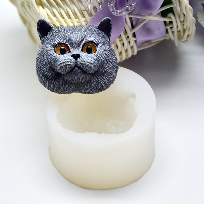 قالب سيليكون على شكل قطة قصيرة - مراجعة Soap Making Silicone Molds وسعره