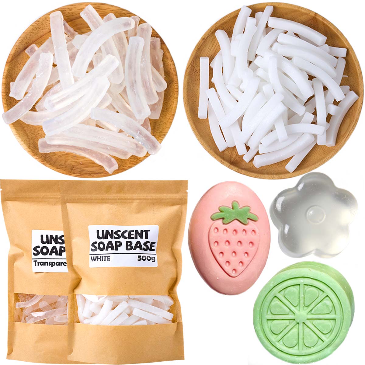 500 جرام قاعدة صابون الجلسرين  - مراجعة Soap Making With Soap Base وسعره